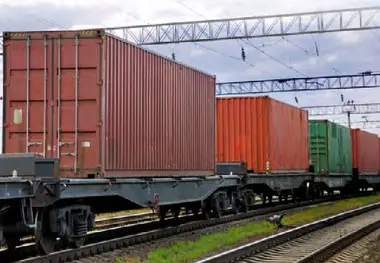 رشد ۲۸ درصدی صادرات ریلی در راه آهن شمال شرق ۲ 