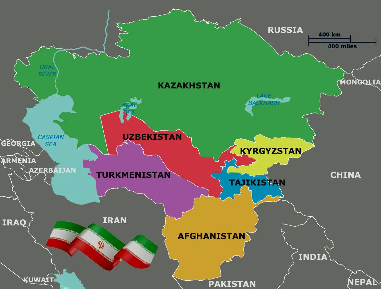 عزم کشورهای آسیای مرکزی برای افزایش ترانزیت کالا با ایران