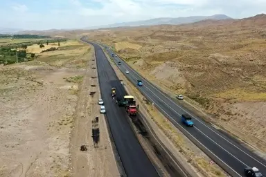 شهریور ماه موعد بهره برداری ۳۵ کیلومتر از بزرگراه اردبیل - سرچم 