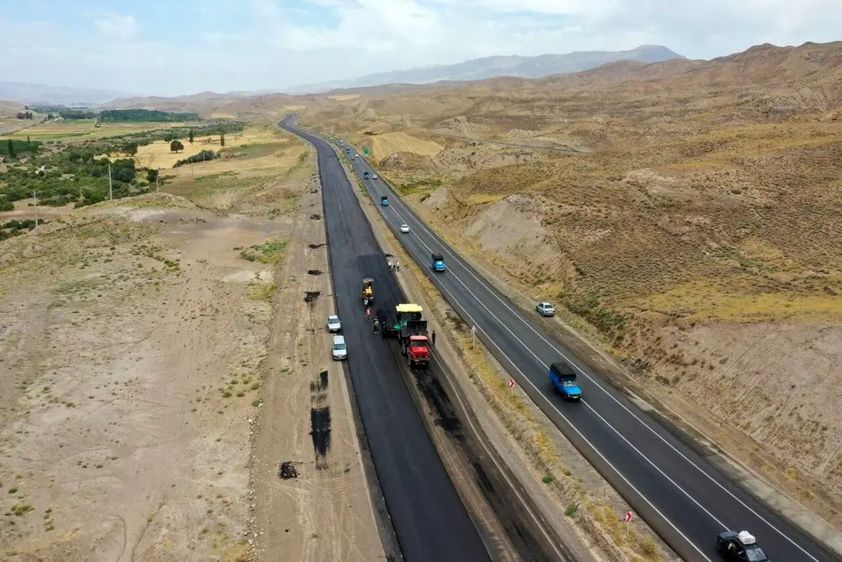 شهریور ماه موعد بهره برداری ۳۵ کیلومتر از بزرگراه اردبیل - سرچم