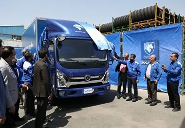رونمایی از محصول جدید ایران خودرو دیزل 