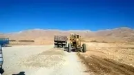 اجرای عملیات راهسازی محور روستای قلعه ممکا
