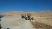 اجرای عملیات راهسازی محور روستای قلعه ممکا