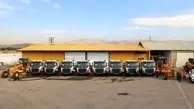 تجهیز ناوگان راهداری استان قزوین به هشت دستگاه کامیون ولوو FMX 