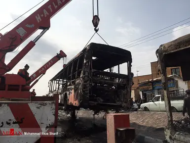 اغتشاشات اشرار به بهانه اعلام نرخ جدید بنزین
