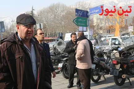 میدان تجریش بعد از انتشار شایعه وجود بسته مشکوک
