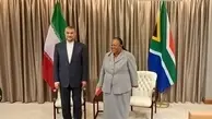 وزرای خارجه ایران و آفریقای جنوبی دیدار کردند