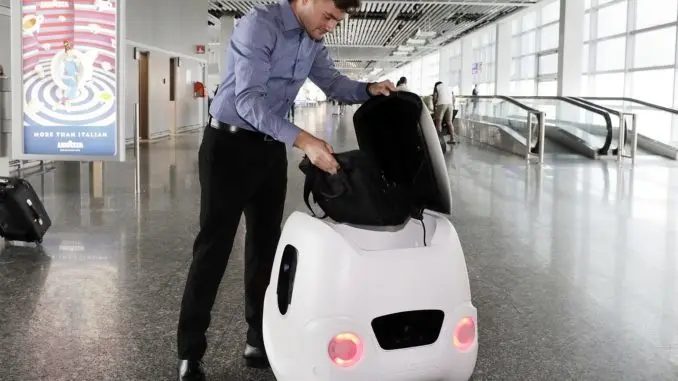 Artificial Intelligence Robot, YAPE, Trialled at Frankfurt Airport