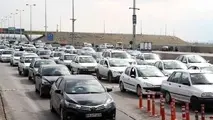 ترافیک سنگین در محورهای  شمال کشور 
