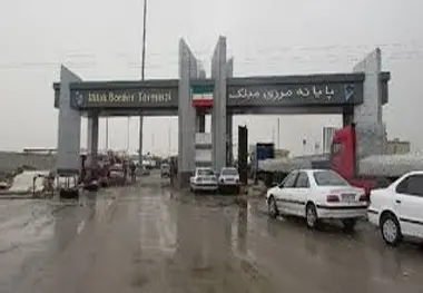 جابه جایی ۶۵۰ هزار تُن کالا از پایانه مرزی میلک در ۷ ماه