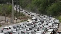 ترافیک فوق سنگین در محور هراز/ پس‌زدگی چند کیلومتری بار ترافیکی در هراز و فیروزکوه