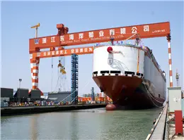 کارگران کشتی‌سازی ژیانجین چین تعدیل می شوند