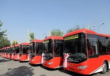 ورود ۴ اتوبوس جدید به ناوگان اتوبوسرانی همدان
