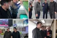 بازدید میدانی معاونان وزارت راه و شهرسازی از ایستگاه راه‌آهن قم 