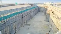 اولین دیوار دیافراگمی برای حل گره ترافیکی در ایران اجرا شد