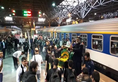 قطارهای رجا در خدمت 50 هزار نفر از زائران اربعین