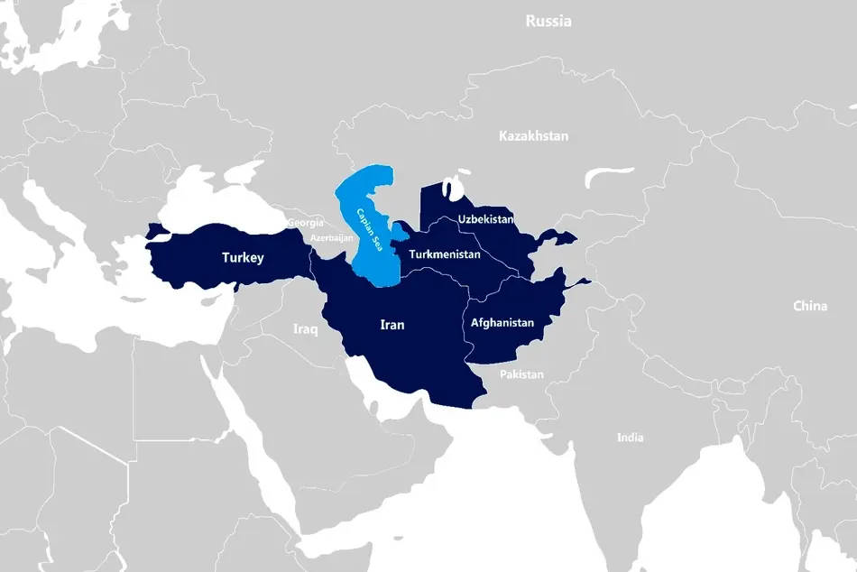 افزایش میزان ترانزیت کشور از طریق تکمیل کریدور میانی 