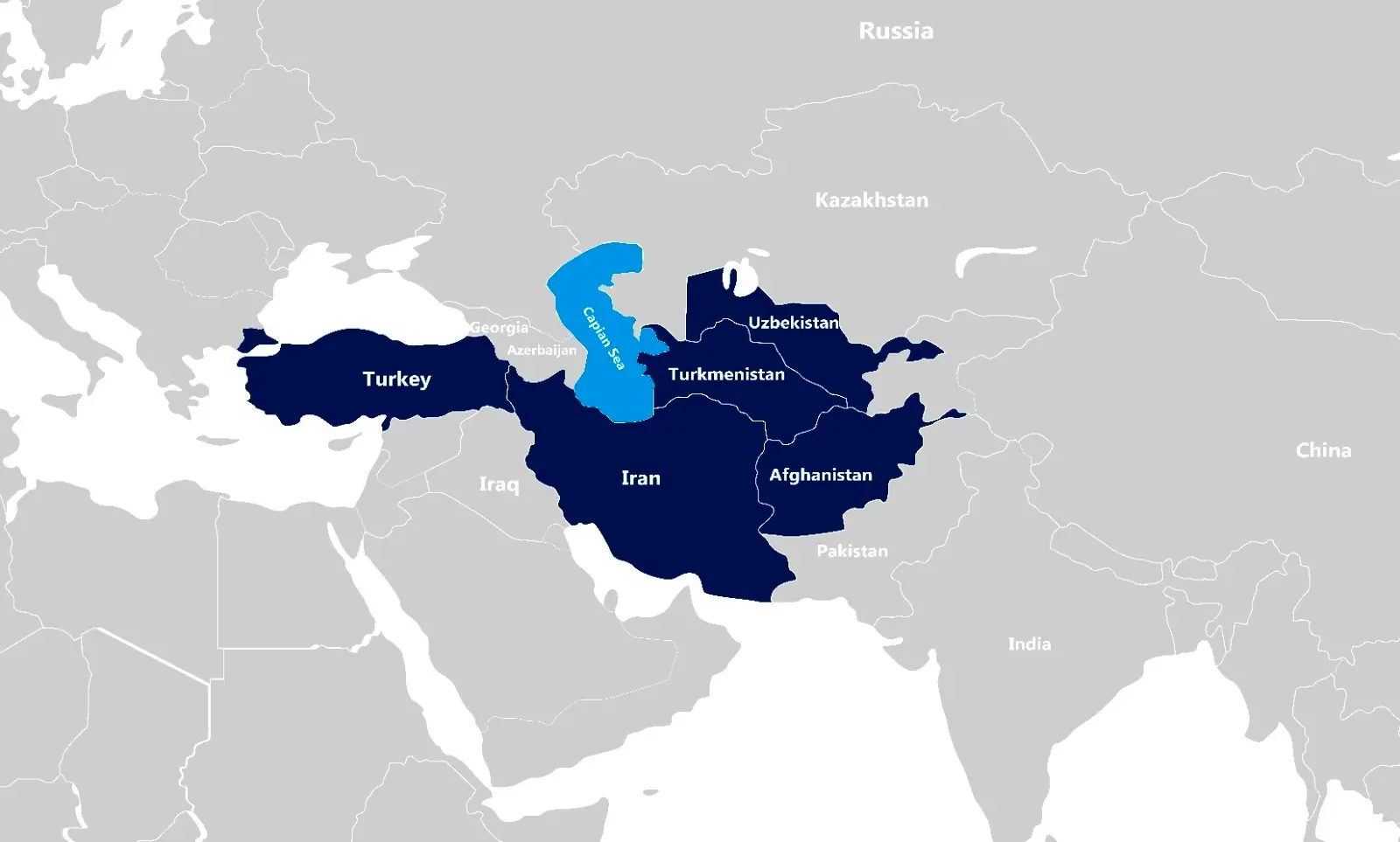 توافق ایران، ازبکستان، ترکمنستان و ترکیه برای تشکیل یک کریدور بین‌ المللی