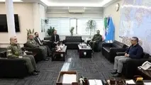 دیدار معاون نیروی زمینی ارتش با سرپرست سازمان هواپیمایی کشوری/​گسترش همکاری تهران و ریاض در حوزه حمل و نقل هوایی