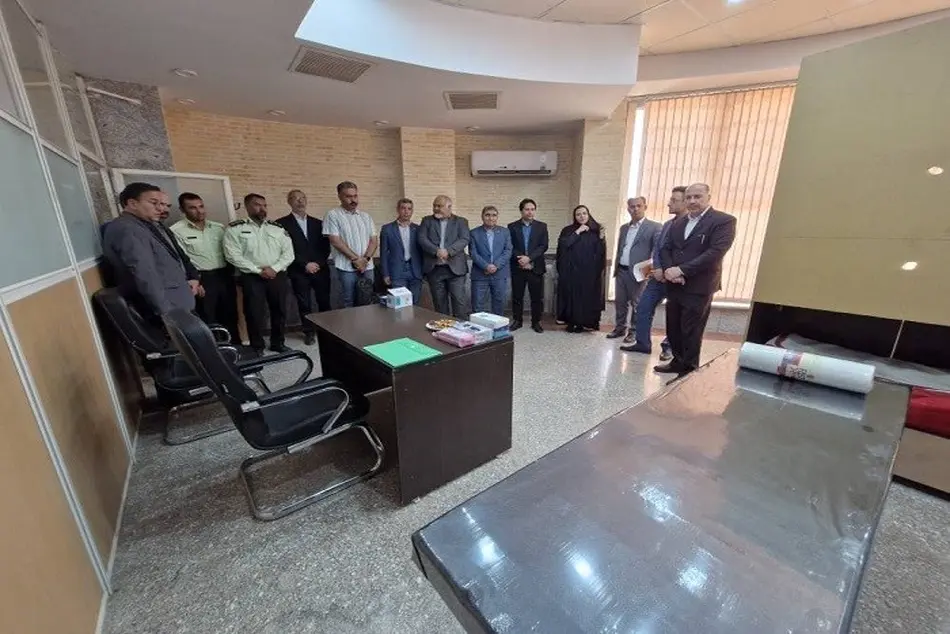 استقرار پزشک عمومی در محل ایستگاه راه آهن طبس