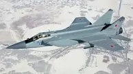 جنگنده میگ 31 روسیه این چنین به آتش کشیده می شود!