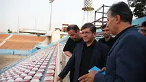 بازدید مدیرعامل راه آهن از مجموعه ورزشی اکباتان