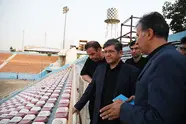 بازدید مدیرعامل راه آهن از مجموعه ورزشی اکباتان