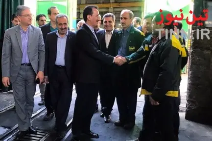 دیدار سعید رسولی با کارگران کارخانجات تعمیرات اساسی لکوموتیو و قطارها