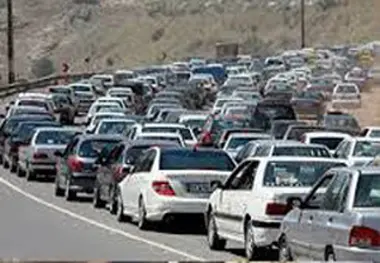 ترافیک سنگین ظهرگاهی جاده هراز، چالوس و سوادکوه در مازندران /جاده هراز و چالوس یکطرفه می‌شود 
