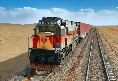 عبور ۶٠٠٠ TEU بار ریلی از مسیر روسیه- ایران-حوزه خلیج فارس