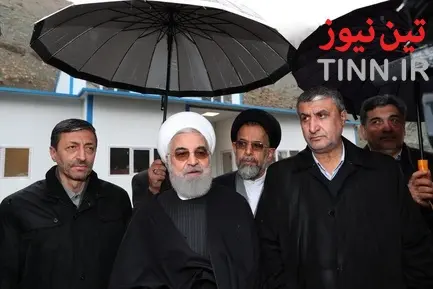 افتتاح منطقه یک ازاد راه تهران - شمال