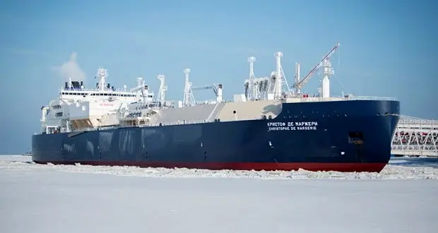 First LNG icebreaker sets transit record in Northern Sea Route