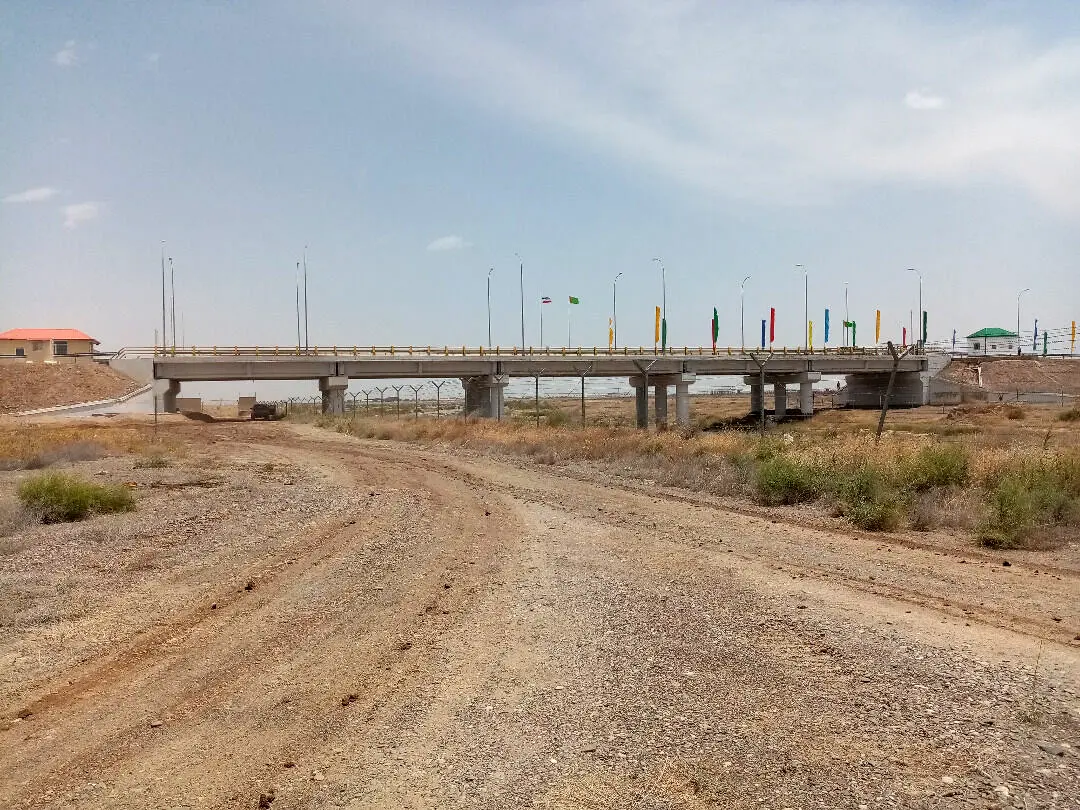 پل مشترک اتومبیل رو در مرز ایران و ترکمنستان افتتاح می‌شود