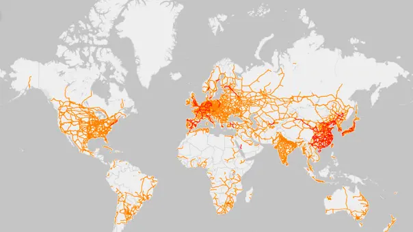 معرفی سایت OpenRailwayMap؛ نقشه‌ ای برای شناخت شبکه ریلی ایران و جهان