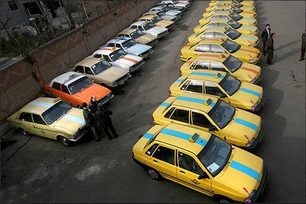 شناسایی یک هزار و 400 تاکسی فرسوده در شهر همدان