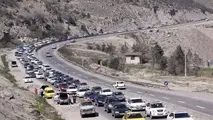 ترافیک در جاده های خروجی از مرزهای چهارگانه پرحجم و روان است