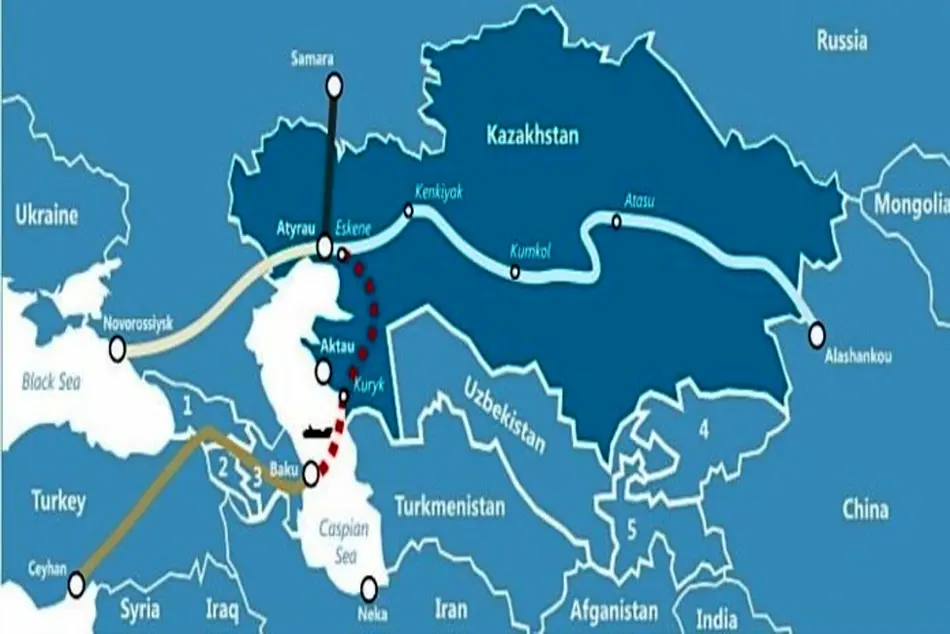 راه‌ اندازی پلتفرم حمل و نقل بین‌المللی دریای کاسپین توسط اتحادیه اروپا و قزاقستان