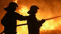آتش‌سوزی واحد فرآوری مشتقات نفتی در کرمانشاه+ فیلم