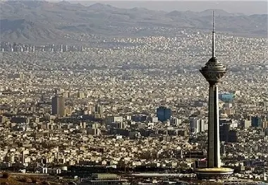 
افزایش ذرات معلق در هوای تهران
