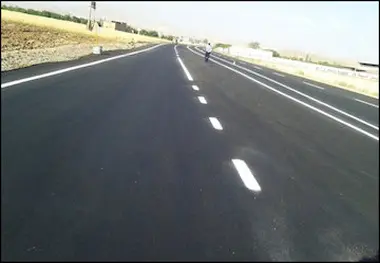 خط‌کشی ۱۰۰۳ کیلومتر از راه‌های استان همدان در سال گذشته 