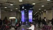 نصب آکواریوم در ترمینال دو فرودگاه مهرآباد