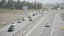 جدول وضعیت ترافیک لحظه‌ای راه‌های اصلی و فرعی استان تهران -۱
