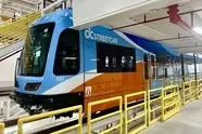 First OC Streetcar Vehicle Unveiled in Santa Ana, California