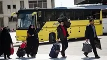 افزون بر یک‌میلیون مسافر توسط ناوگان جاده‌ای جابجا شدند