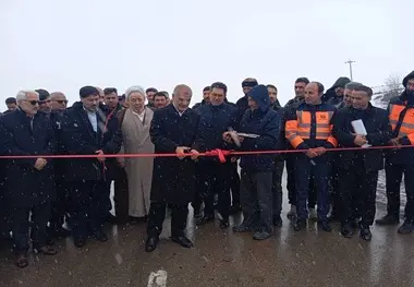 بهره‌ برداری از ۱۳ پروژه راهداری و راه‌ سازی در شهرستان اردبیل