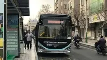 بهره گیری از ۷۰ درصدی اتوبوس های برقی در مرکز شهر تهران