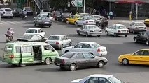 میدان توحید پس از قطع برق و خاموشی چراغ راهنمایی گره خورد + عکس