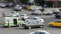 میدان توحید پس از قطع برق و خاموشی چراغ راهنمایی گره خورد + عکس