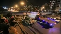 جان باختن راننده کامیون بر اثر سقوط پل هوایی در اصفهان 