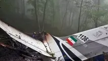 پیدا شدن لاشه هواپیمای سقوط کرده در مازندران